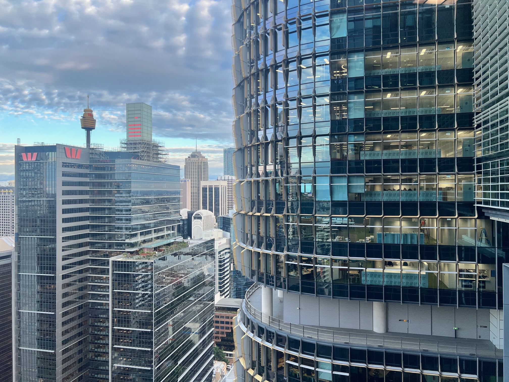 Office towers in the Sydney CBD
